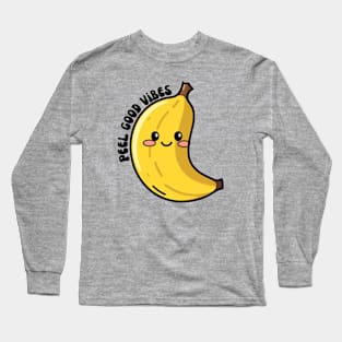 Peel Good Vibes Banana Long Sleeve T-Shirt